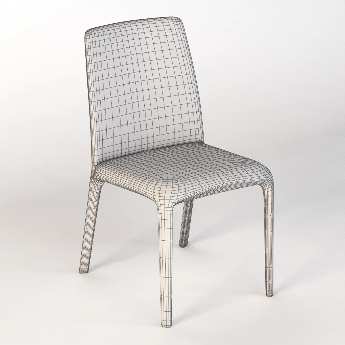 Bonaldo Chair Collection 01 3D Model_04